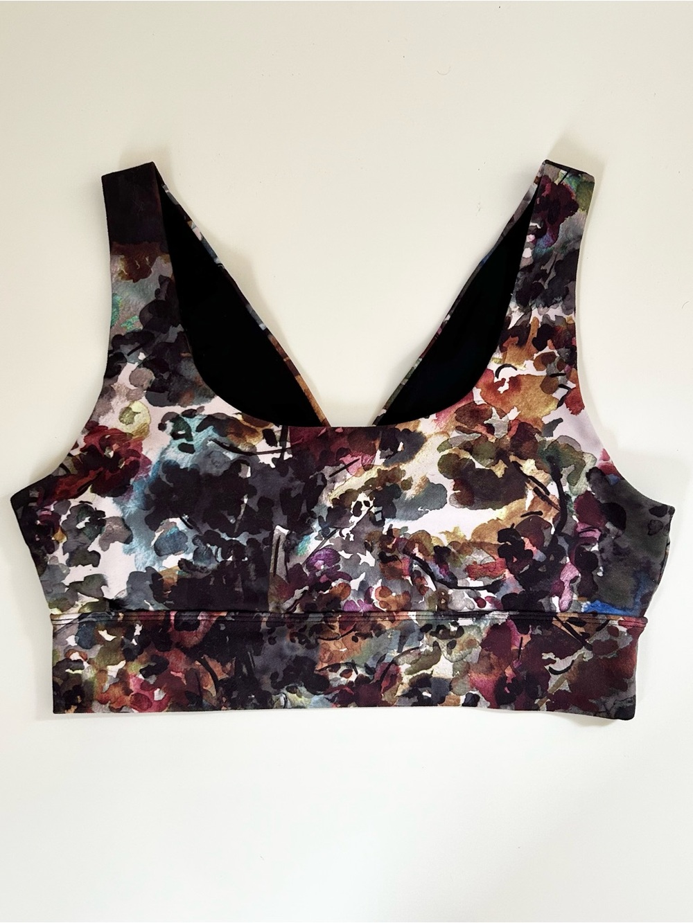 RBX Women’s Floral Watercolor Print Sports Bra